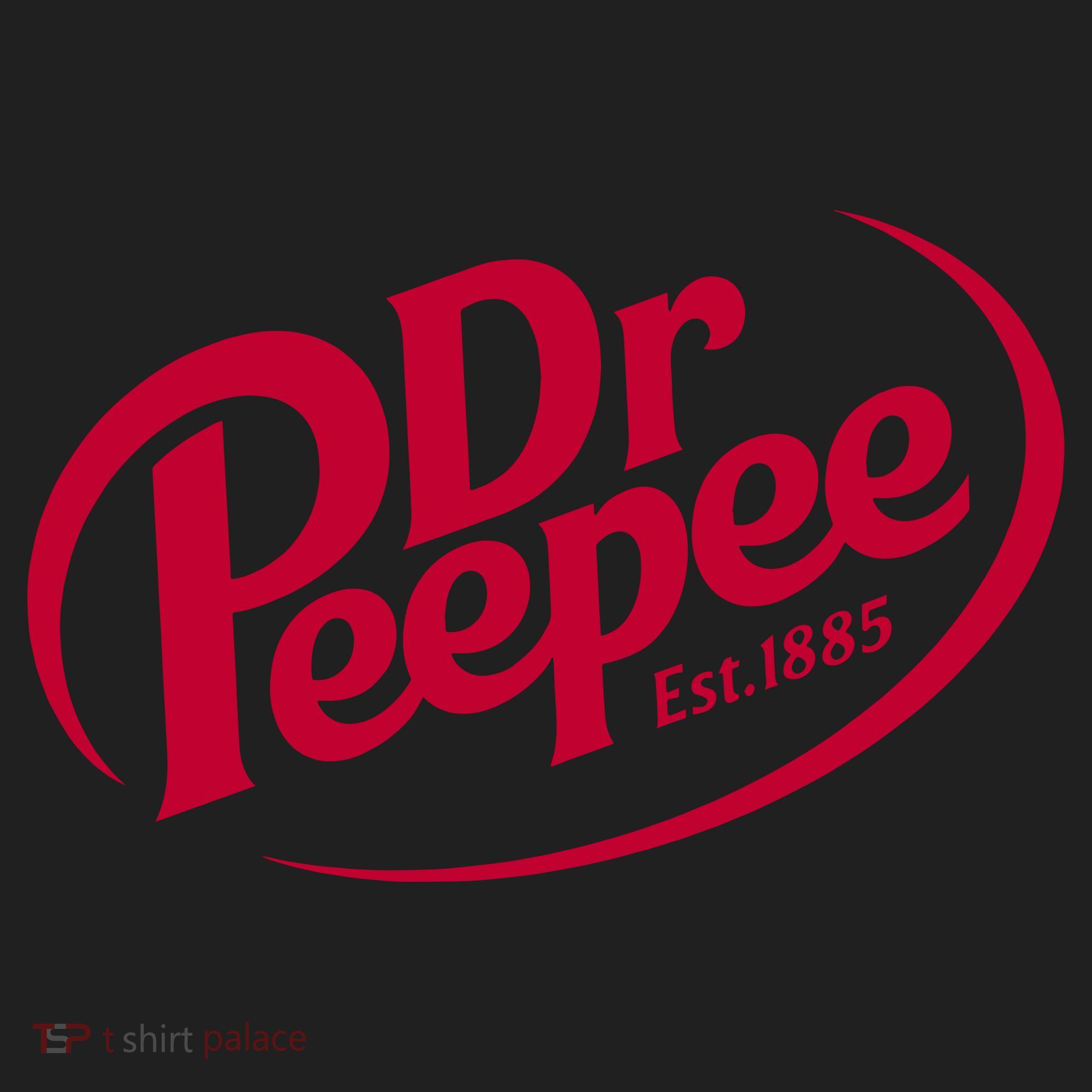 Dr Peepee Soda Pop Logo Tumbler