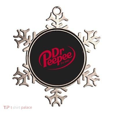 Dr Peepee Soda Pop Logo Ornament