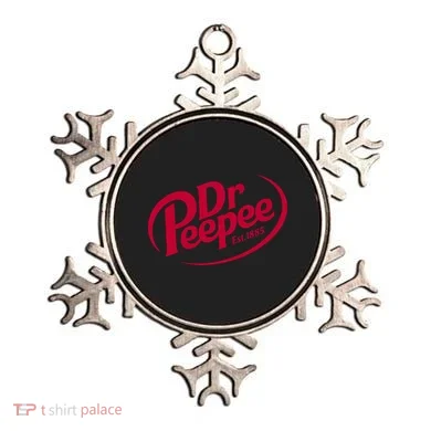 Dr Peepee Soda Pop Logo Ornament