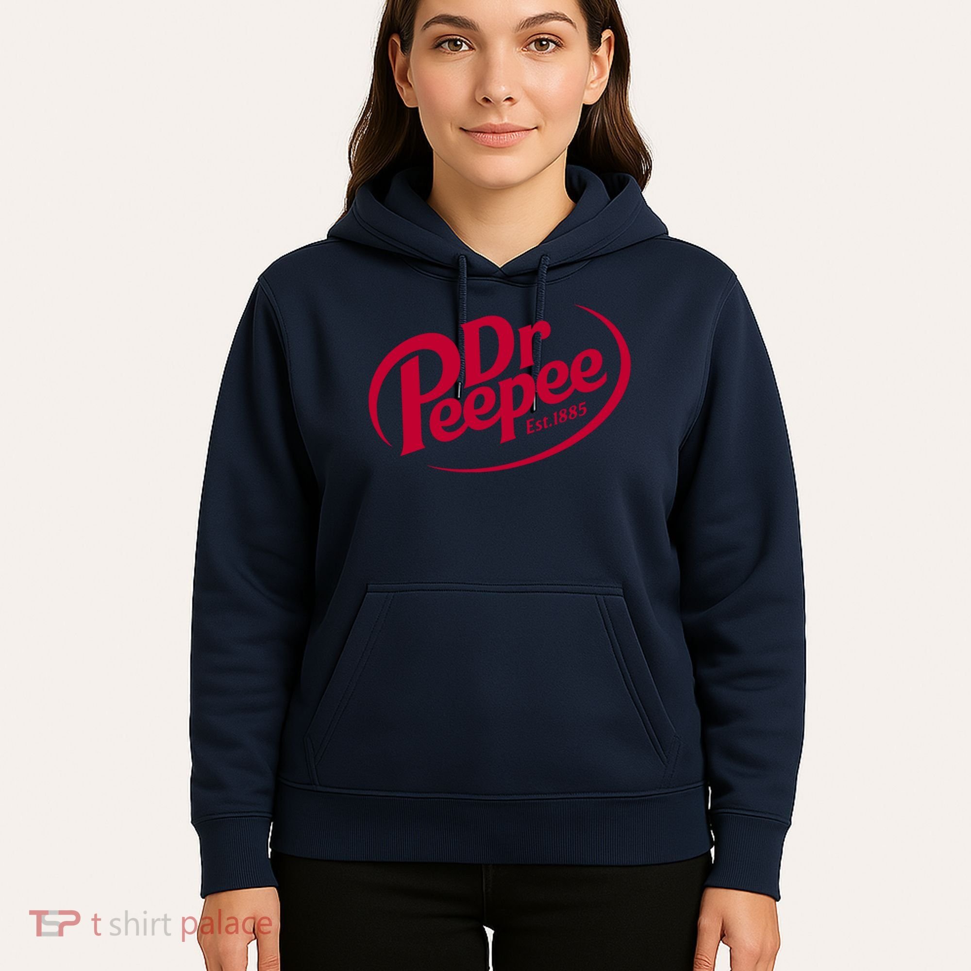 Dr Peepee Soda Pop Logo Hoodie