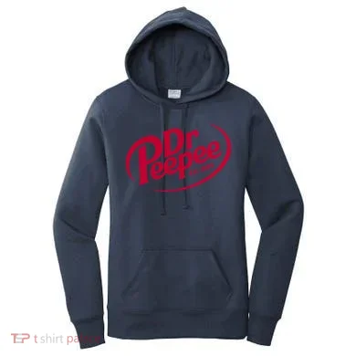 Dr Peepee Soda Pop Logo Women's Hoodie