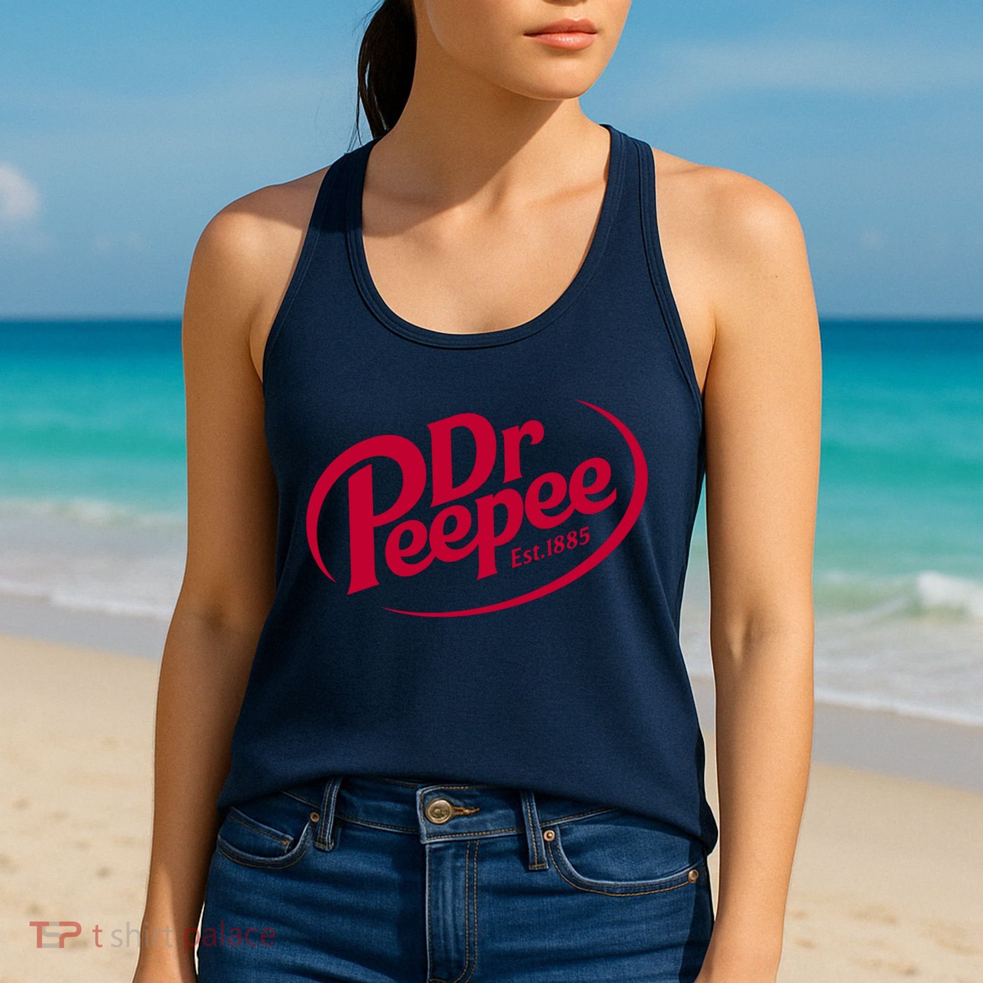 Dr Peepee Soda Pop Logo Women's Tank Top