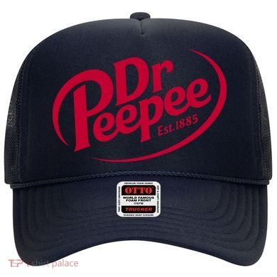 Dr Peepee Soda Pop Logo Hat