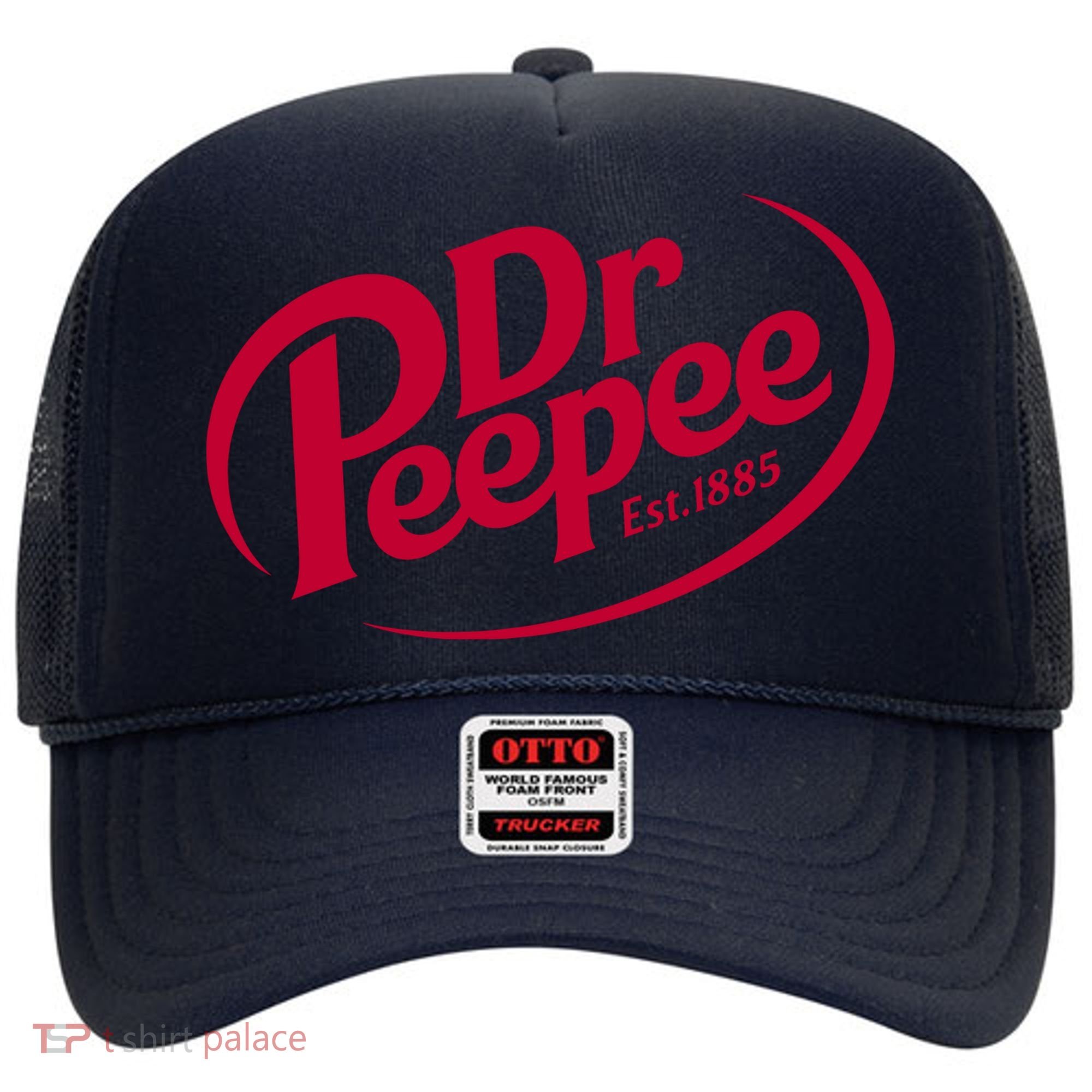 Dr Peepee Soda Pop Logo Hat