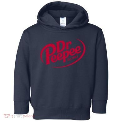 Dr Peepee Soda Pop Logo Toddler Hoodie