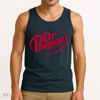 Dr Peepee Soda Pop Logo Tank Top thumb 3
