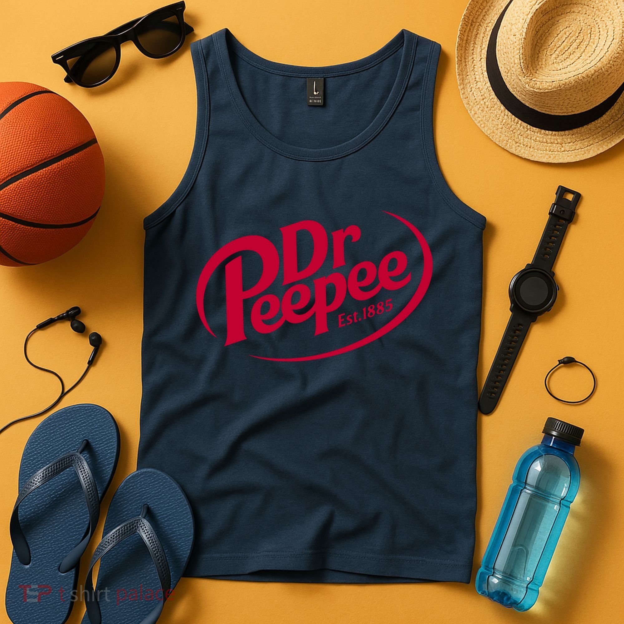Dr Peepee Soda Pop Logo Tank Top