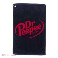 Dr Peepee Soda Pop Logo Golf Towel thumb 0