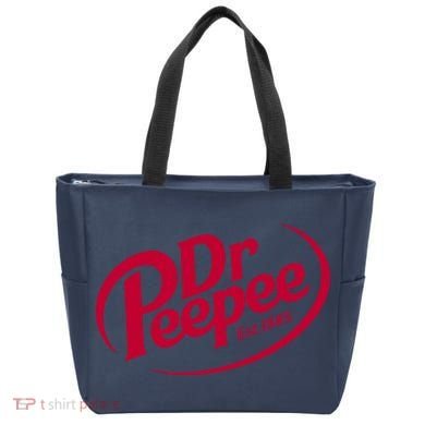 Dr Peepee Soda Pop Logo Tote Bag