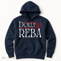 Dolly Reba 2024 Funny Political Hoodie thumb 0