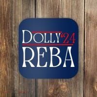 Dolly Reba 2024 Funny Political Coaster thumb 0