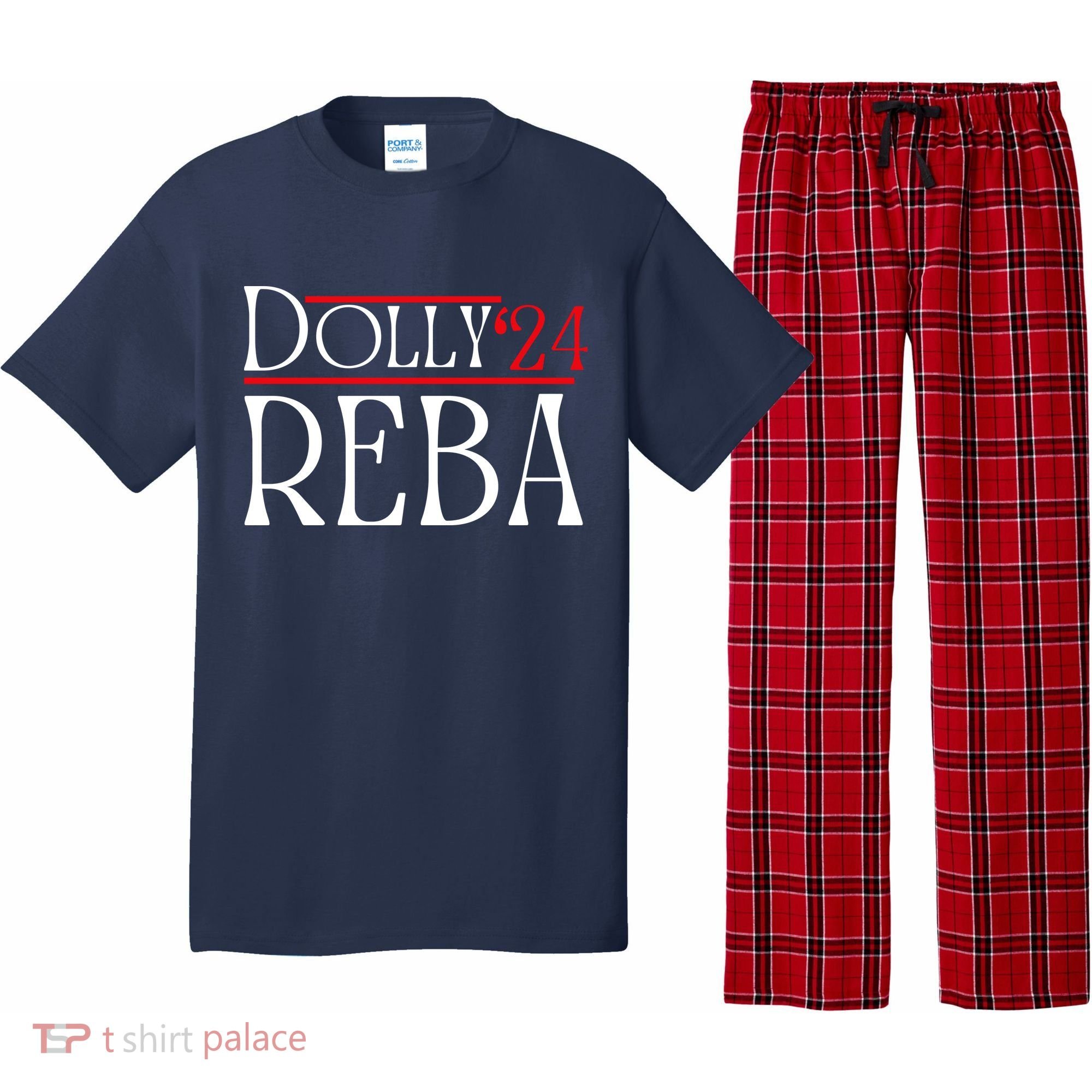 Dolly Reba 2024 Funny Political Pajama Set
