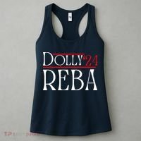 Dolly Reba 2024 Funny Political Women's Tank Top thumb 3
