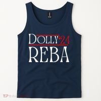 Dolly Reba 2024 Funny Political Tank Top thumb 2