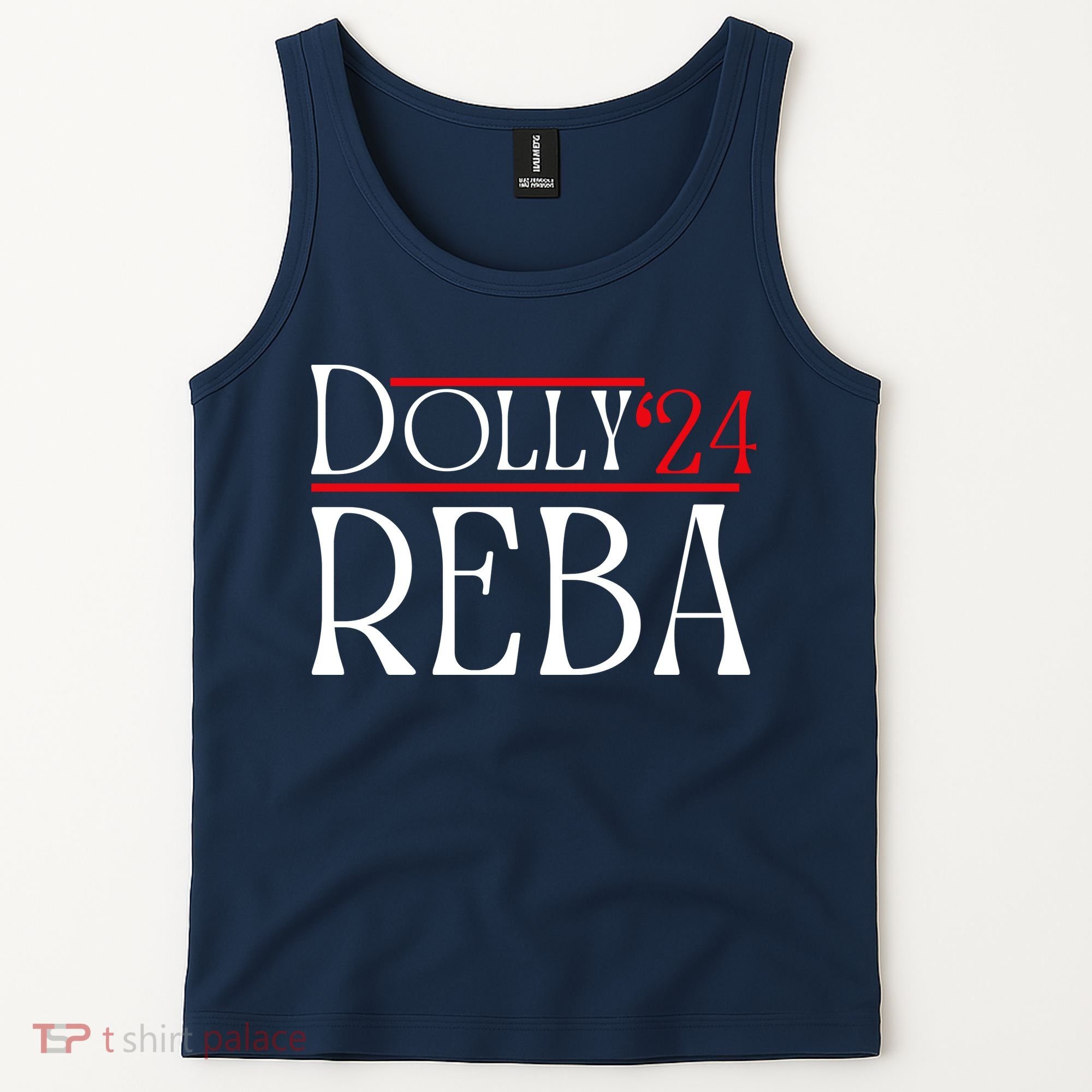 Dolly Reba 2024 Funny Political Tank Top