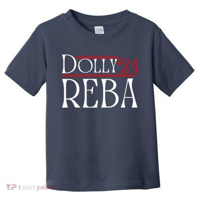 Dolly Reba 2024 Funny Political Toddler T-Shirt