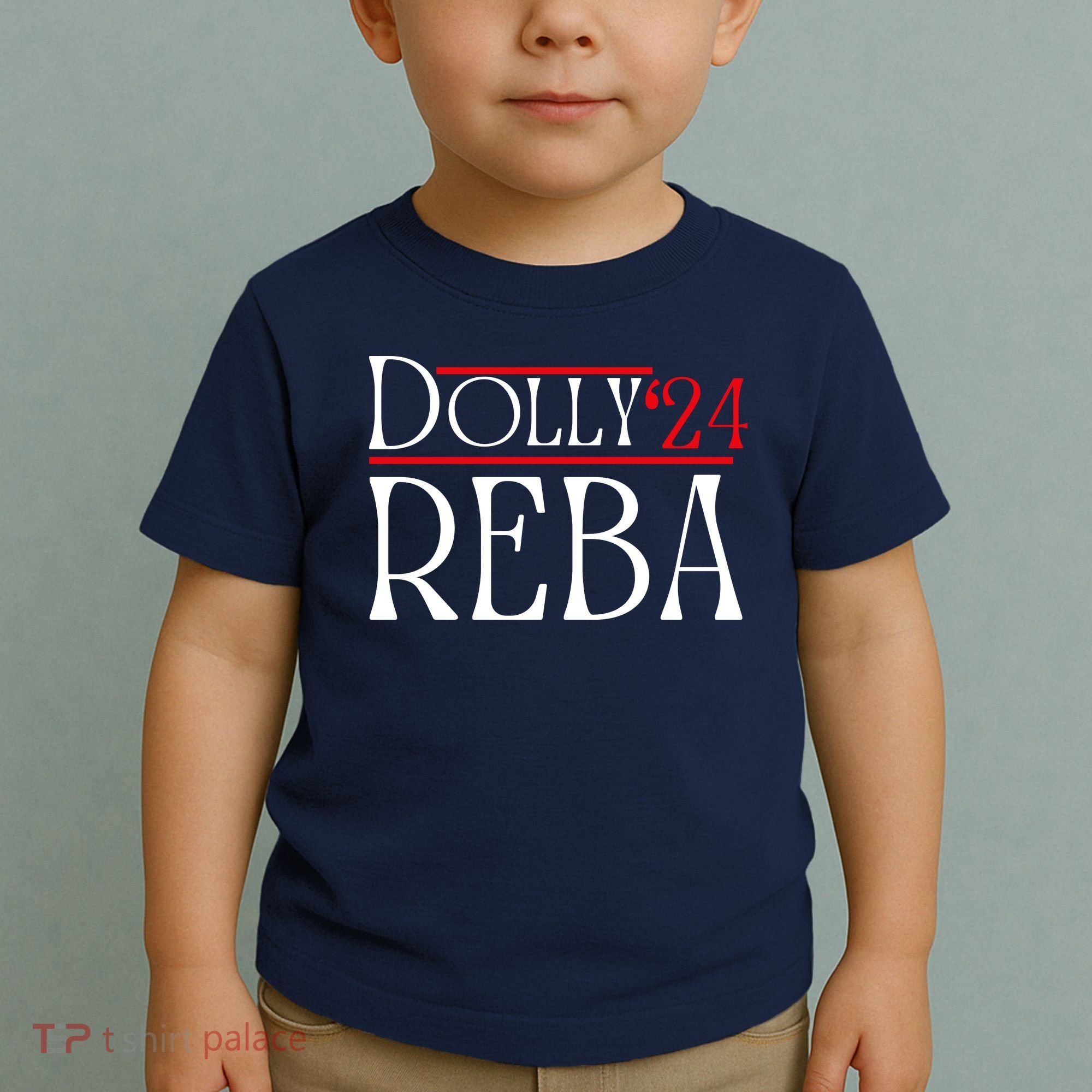 Dolly Reba 2024 Funny Political Toddler T-Shirt