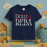 Dolly Reba 2024 Funny Political Toddler T-Shirt thumb 3