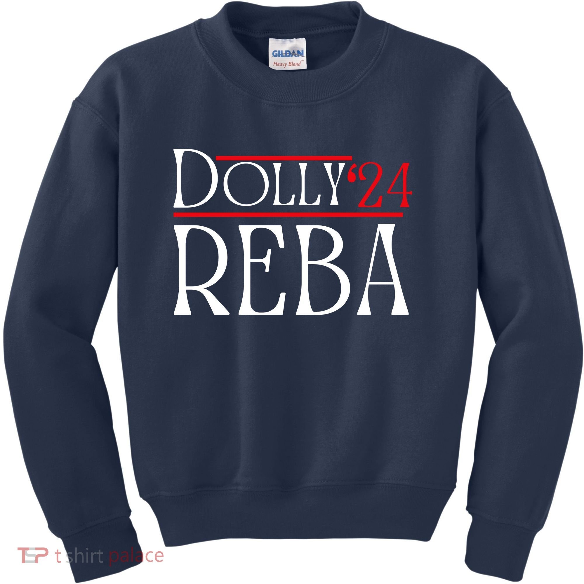 Dolly Reba 2024 Funny Political Kids Sweatshirt