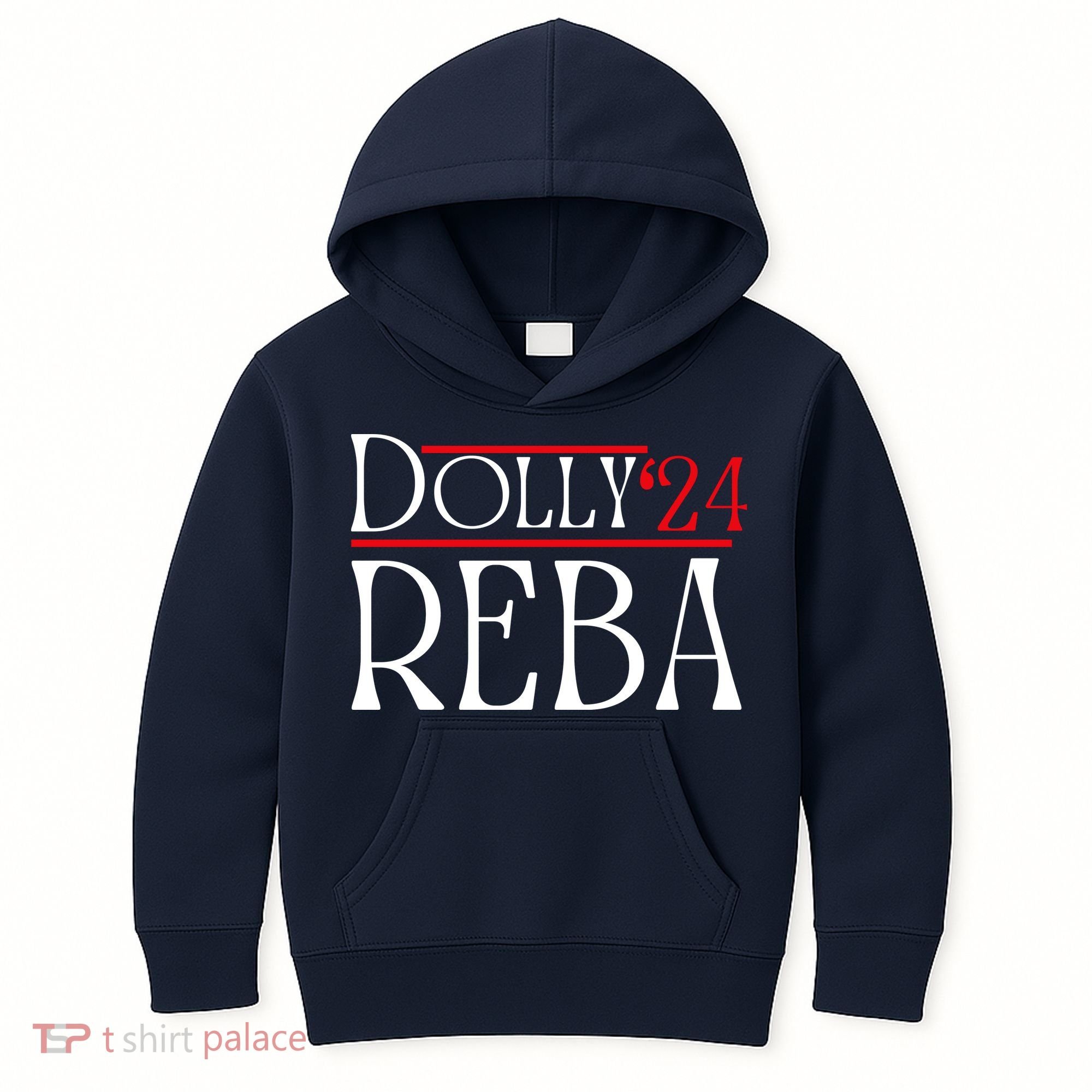Dolly Reba 2024 Funny Political Kids Hoodie