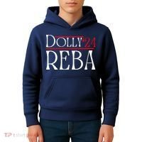 Dolly Reba 2024 Funny Political Kids Hoodie thumb 4