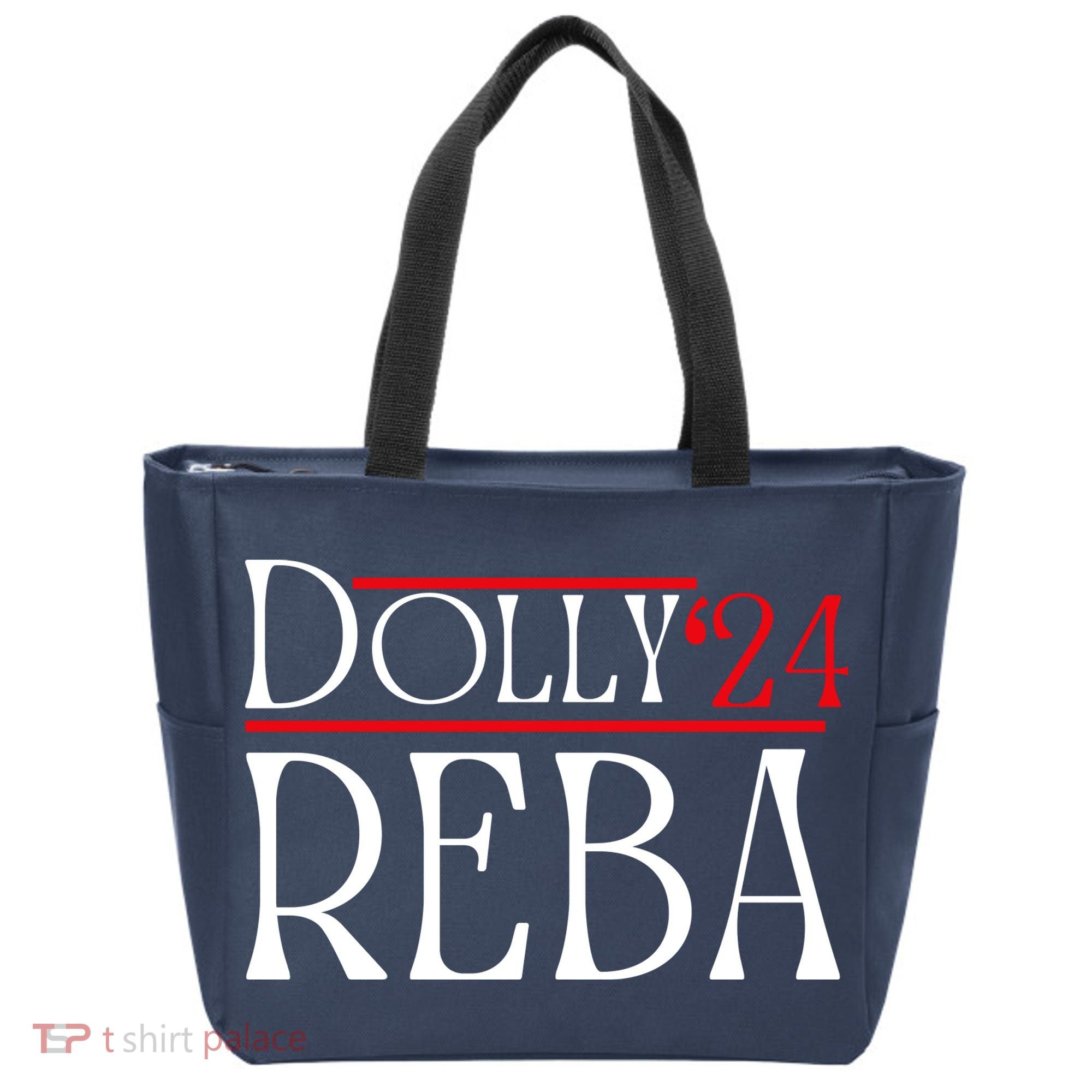 Dolly Reba 2024 Funny Political Tote Bag