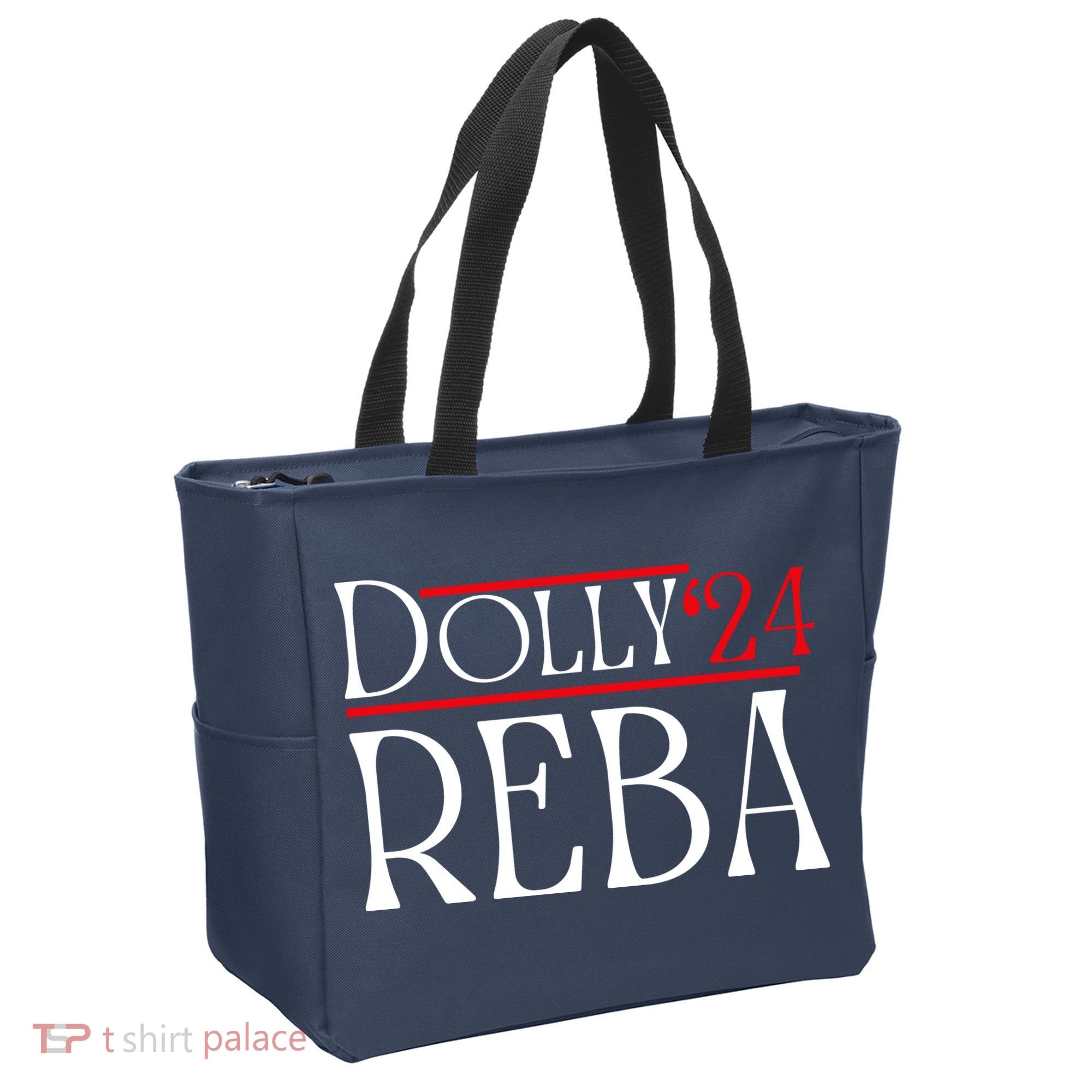 Dolly Reba 2024 Funny Political Tote Bag