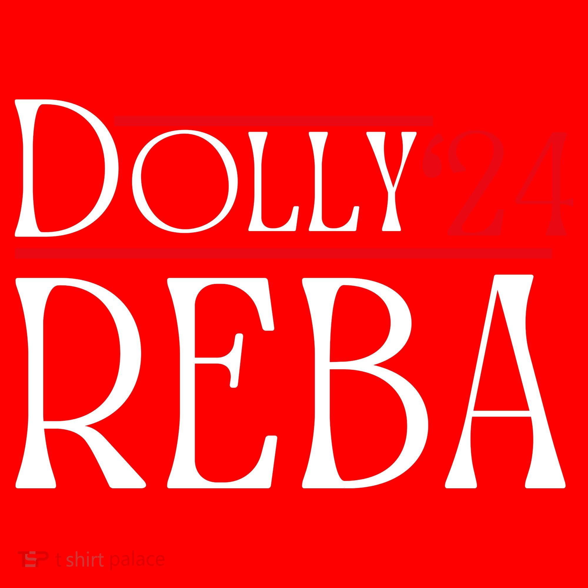 Dolly Reba 2024 Funny Political Santa Hat