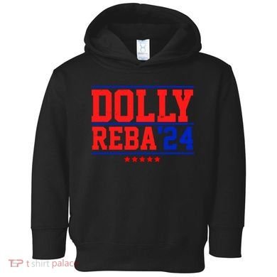Dolly Reba 2024 Funny Political Toddler Hoodie