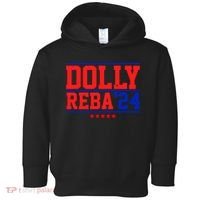 Dolly Reba 2024 Funny Political Toddler Hoodie thumb 0