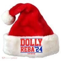 Dolly Reba 2024 Funny Political Santa Hat thumb 0