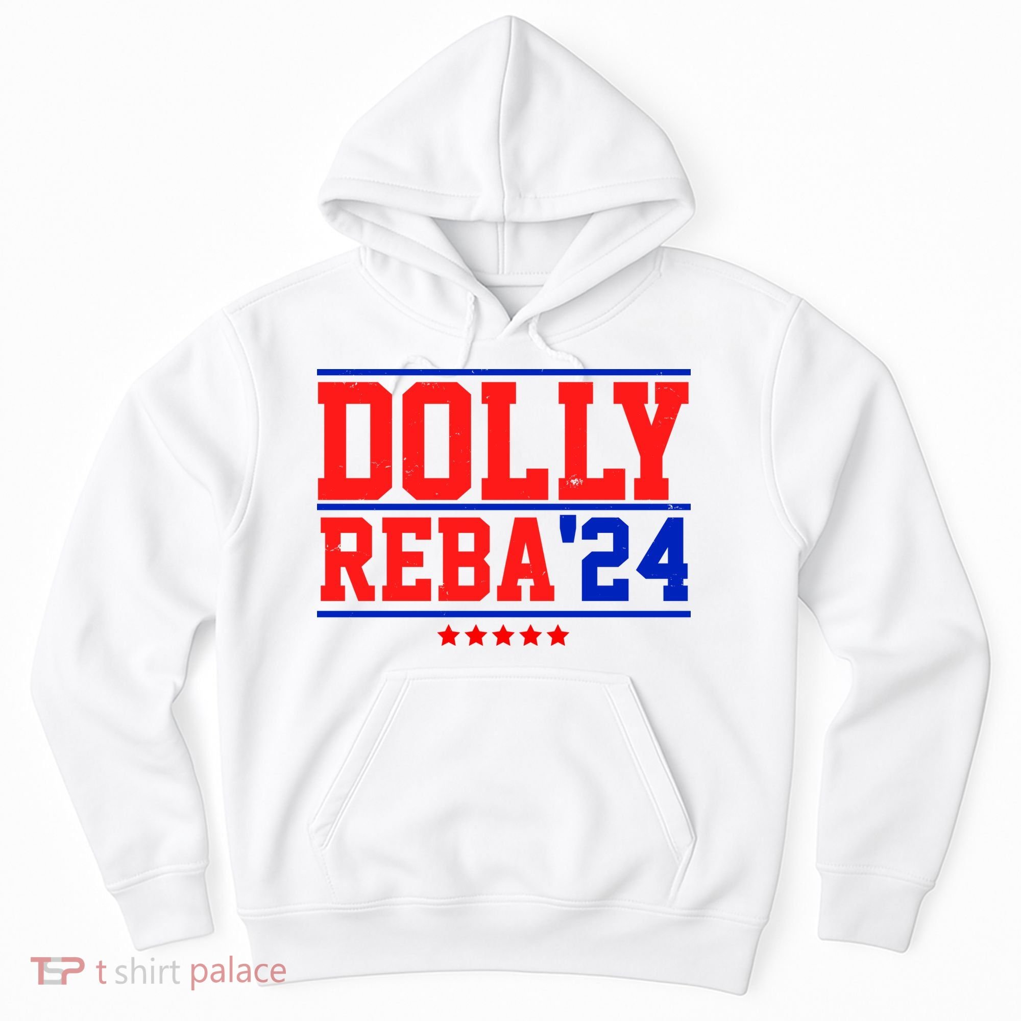 Dolly Reba 2024 Funny Political Hoodie