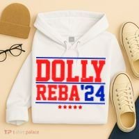 Dolly Reba 2024 Funny Political Hoodie thumb 4