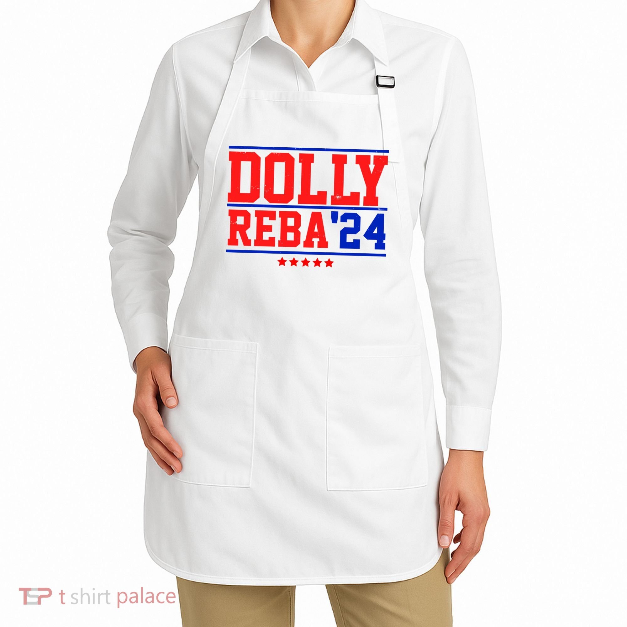 Dolly Reba 2024 Funny Political Apron