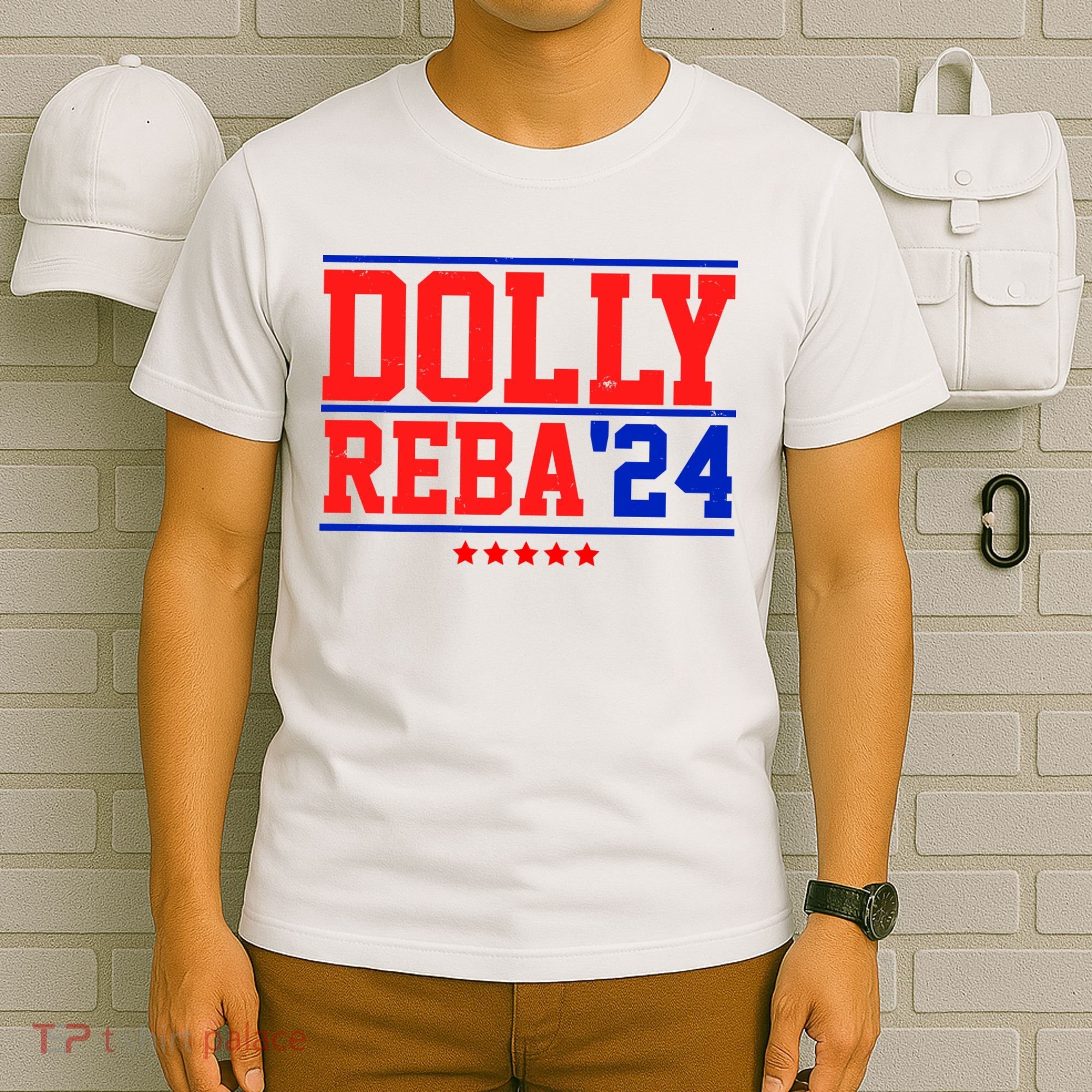 Dolly Reba 2024 Funny Political T-Shirt