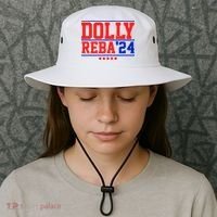 Dolly Reba 2024 Funny Political Bucket Hat thumb 3