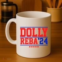 Dolly Reba 2024 Funny Political Coffee Mug thumb 4