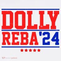Dolly Reba 2024 Funny Political Women's Hoodie thumb 2