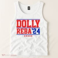 Dolly Reba 2024 Funny Political Tank Top thumb 2