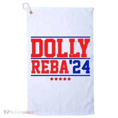 Dolly Reba 2024 Funny Political Golf Towel