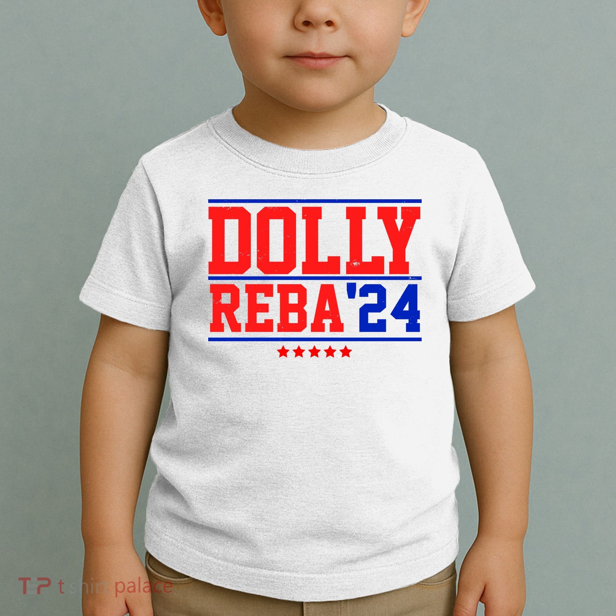 Dolly Reba 2024 Funny Political Toddler T-Shirt