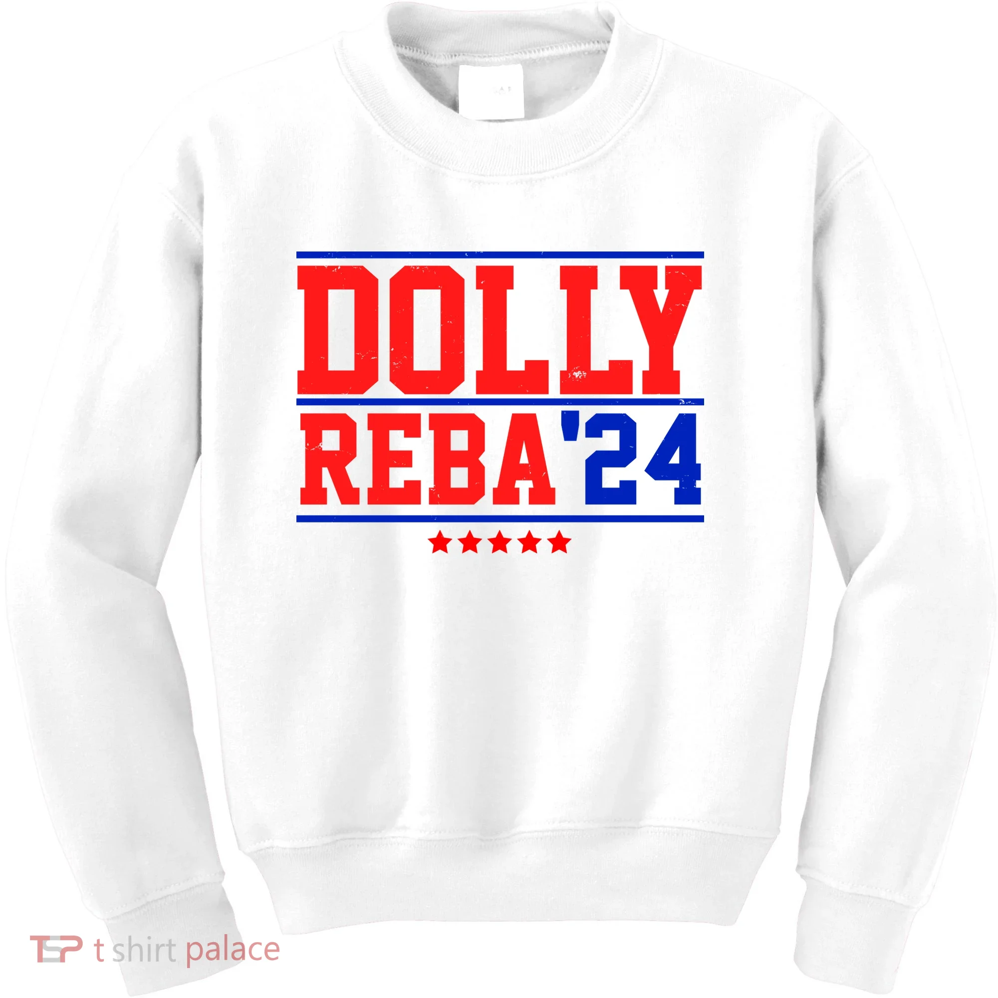 Dolly Reba 2024 Funny Political Kids Sweatshirt