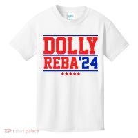Dolly Reba 2024 Funny Political Kids T-Shirt thumb 0