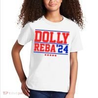 Dolly Reba 2024 Funny Political Kids T-Shirt thumb 2