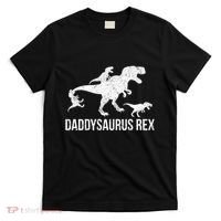 Daddysaurus Rex 3 Daddy Dinosaur Vneck T-Shirt thumb 0