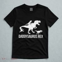 Daddysaurus Rex 3 Daddy Dinosaur Vneck T-Shirt thumb 5