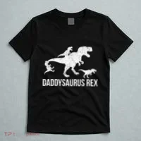 Daddysaurus Rex 3 Daddy Dinosaur Vneck T-Shirt thumb 5