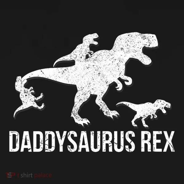 Daddysaurus Rex 3 Daddy Dinosaur Vneck Bucket Hat