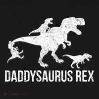 Daddysaurus Rex 3 Daddy Dinosaur Vneck Women's Hoodie thumb 2