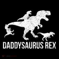 Daddysaurus Rex 3 Daddy Dinosaur Vneck Visor thumb 3